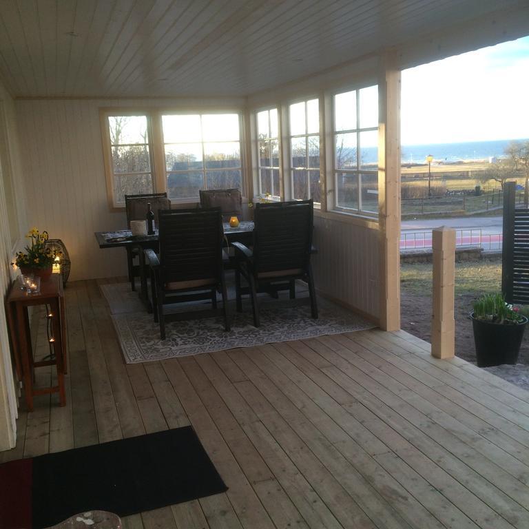 Farbror Alfreds Stuga Sjoeutsikt Köpingsvik Exterior foto